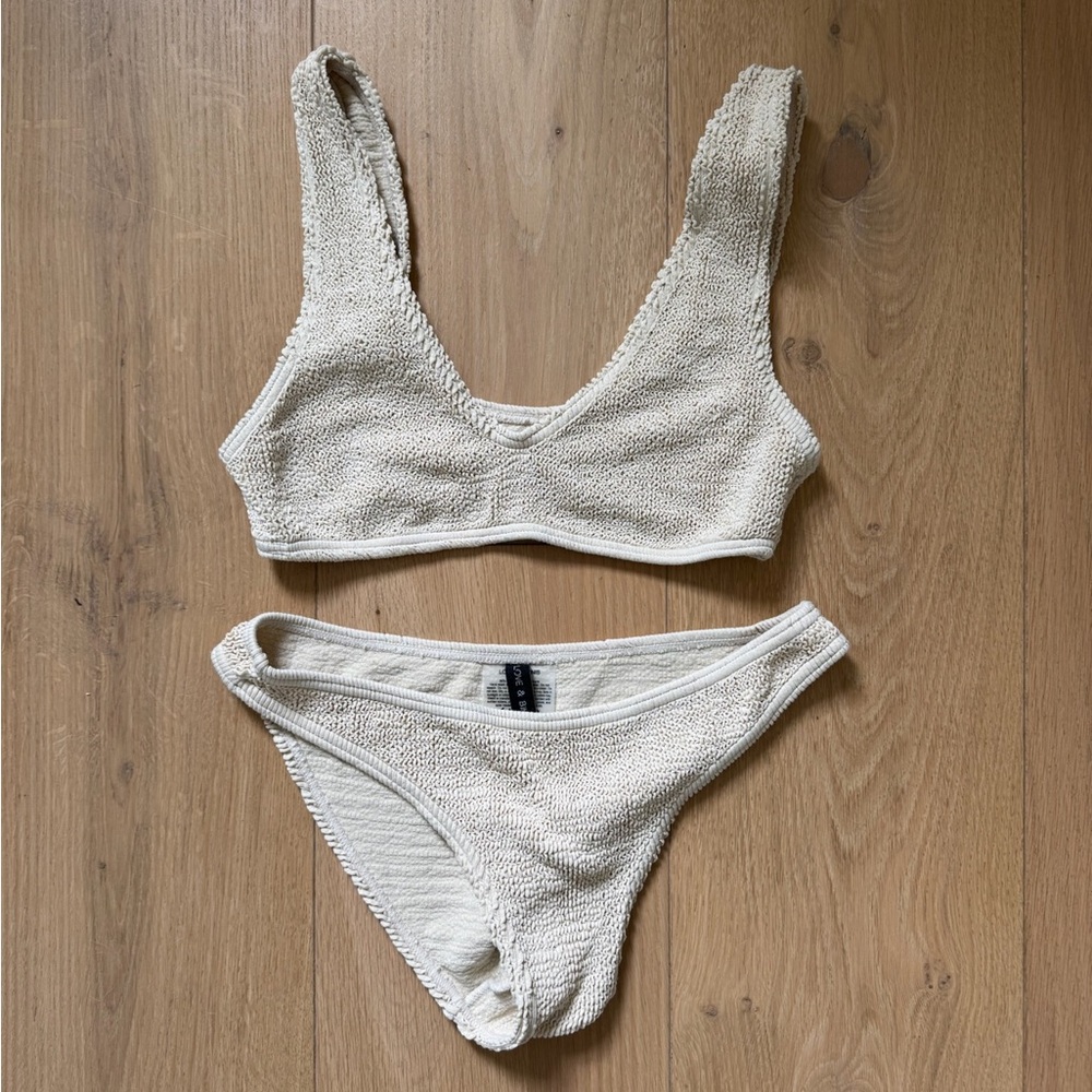 Love And Bikinis Classic Barcelona Full Coverage Bikini Set  in Macademia